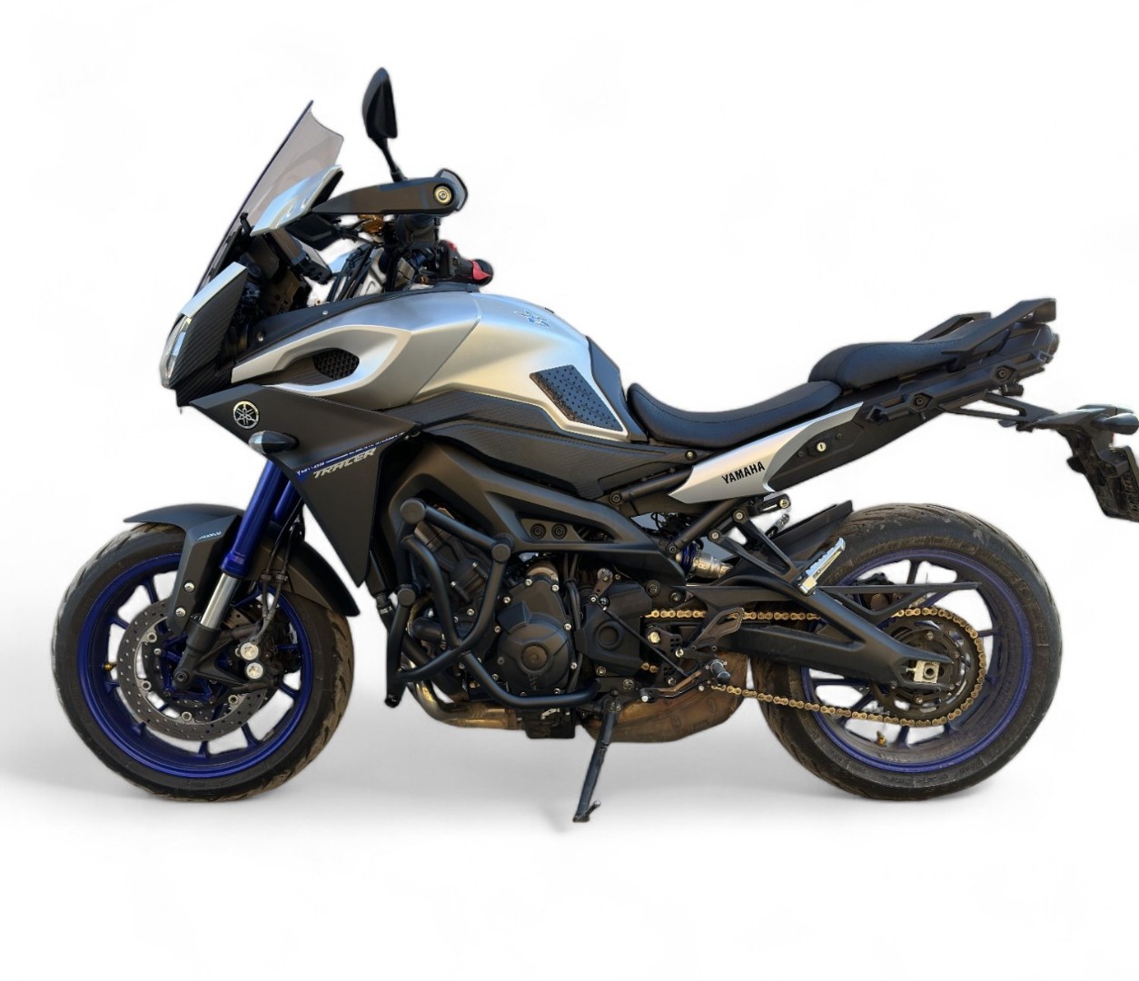 Защитные дуги (клетка) на мотоцикл Yamaha MT-09 Tracer (Tracer 900, FJ-09) 2015-2020 — фото 1