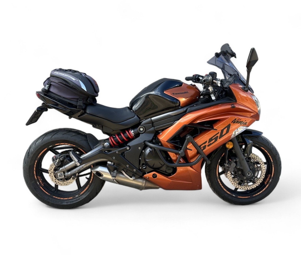 Защитные дуги Kawasaki ER6F Ninja 650R (2012-2016), Ninja 400 (2014-2017) — фото 1