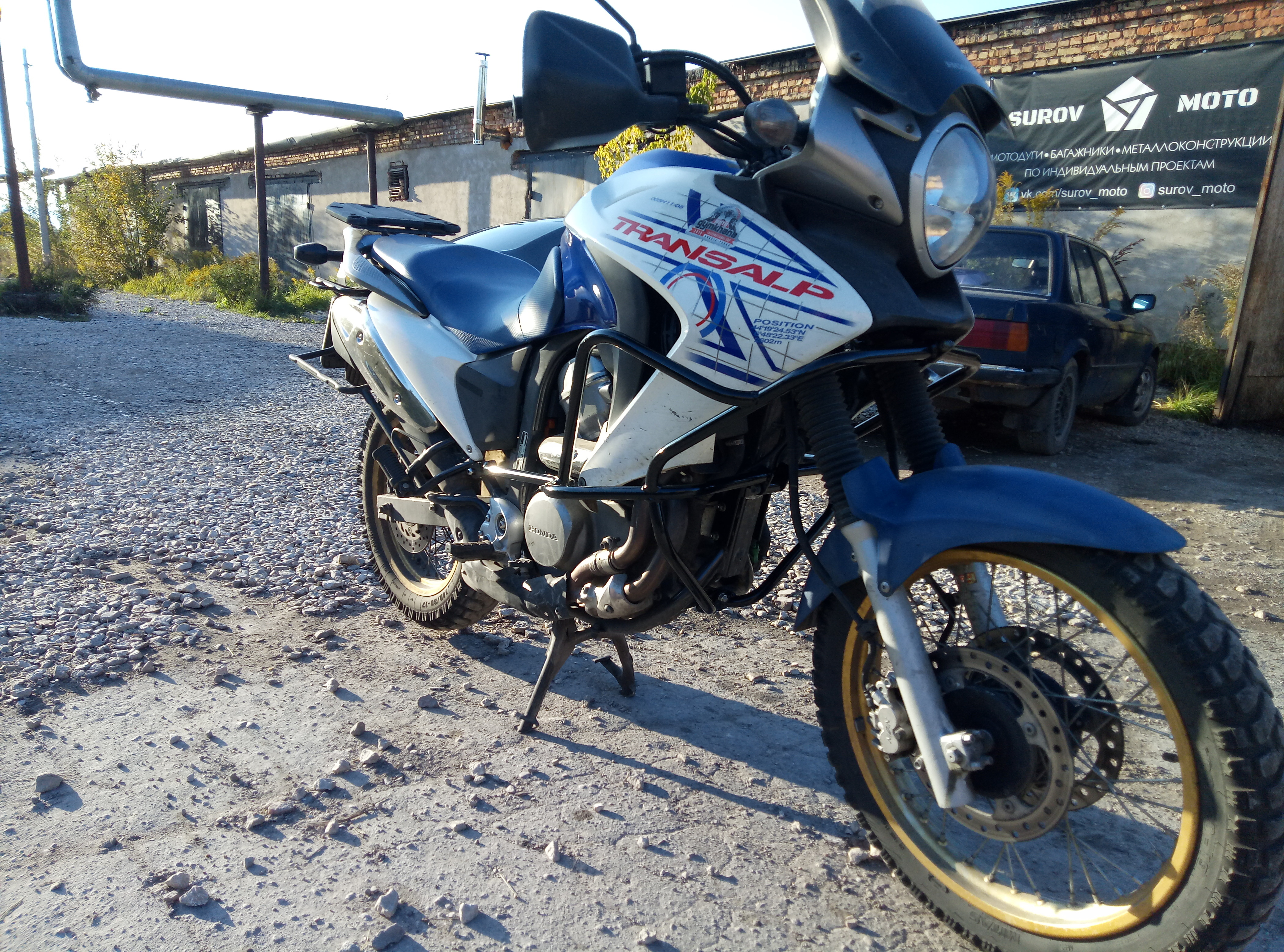 Защитные дуги Honda XL 700 V Transalp — фото 1